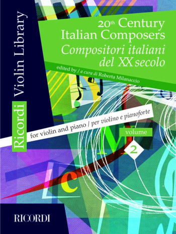 20th Century Italian Composers Vol 2: Violin & Piano (Ricordi)