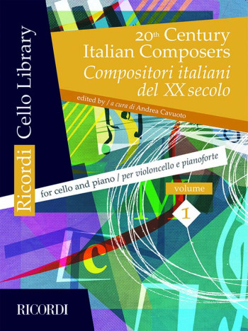 20th Century Italian Composers: Cello & Piano (Ricordi)