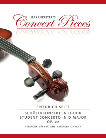 Concerto: D Major: Op22: Viola & Piano (Barenreiter)