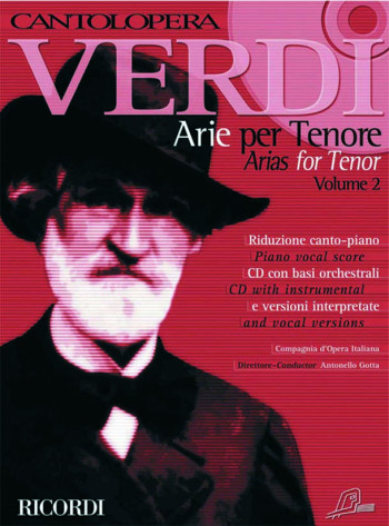 Cantolopera: Arias For Tenor Vol 2: Cantolopera Gold Edition: Voice And Piano: Book & Cd