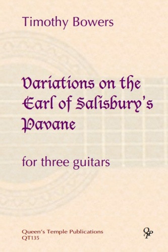 Variations On The Earl Of Salisburys Pavane: 3 Guitars