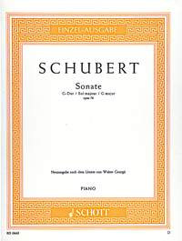Sonata In G Major: Op.78: D894: Piano