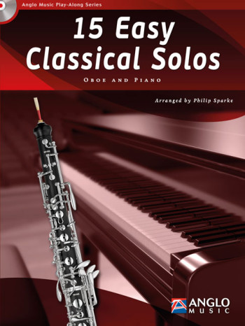 Play-Along Series 15 Easy Classical Solos: Oboe Book & Cd
