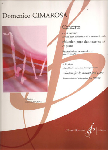 Concerto In C Minor: Clarinet & Piano (Billaudot)