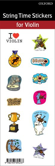 Fiddle Time Stickers: 6-sheet Pack (Blackwell) (OUP)