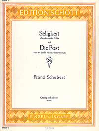 Seligkeit / Die Post: D 433 / D 911: Medium Voice And Piano