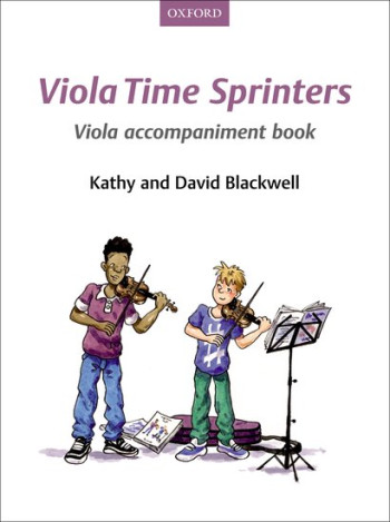 Viola Time Sprinters Book 3 Viola  Accompaniment Book (Blackwell)