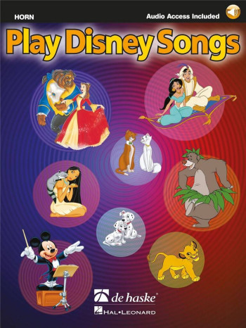 Play Disney Songs: French Horn: Book & Audio