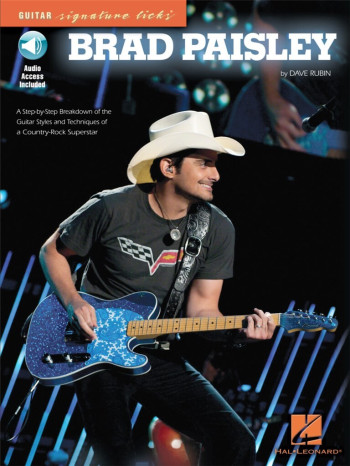 Signature Licks Guitar: Brad Paisley: Tab Book & Audio