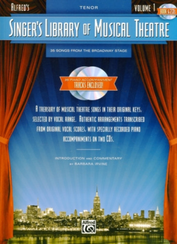 Singers Library Of Musical Theatre Vol.1: Tenor: Vocal Book & Cd