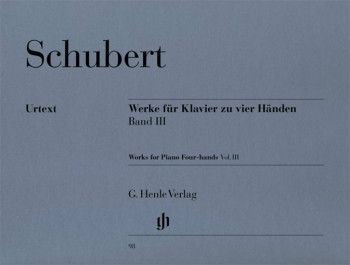 Works For Piano Duet (4 Hands) Vol.III (Henle)