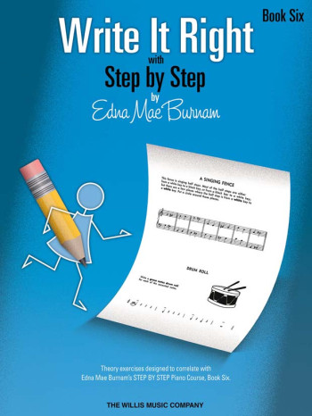 Step By Step Write It Right By Edna Mae Burnam Book Six