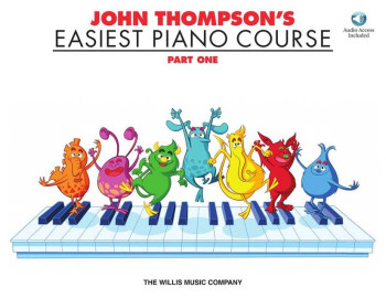 John Thompson's Easiest Piano Course Part 1 Book & Audio Online