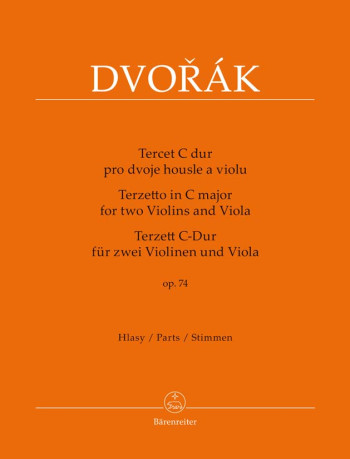Terzetto: C Major: Op 74: 2 Violins & Viola: Parts (Barenreiter)