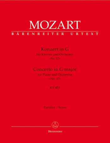 Concerto No.17 K453 2 Piano: Score (Barenreiter)