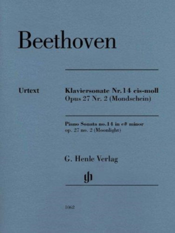 Piano Sonata No.14 C# Minor Op.27/2 (Moonlight): Piano Revised (Henle HN1062)