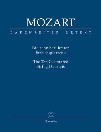 10 Celebrated String Quartets: String Quartet: Study Score (Barenreiter)