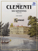 6 Sonatinas Op 36: Book & CD (Kalmus)