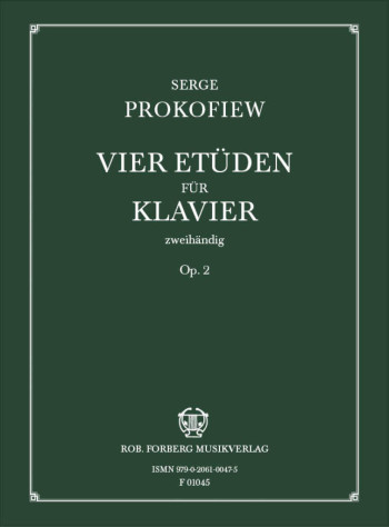 Prokofiev: Four Etudes: Op. 2: Piano Solo