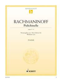 Polichinelle, Op. 3/4: Piano  (Schott)