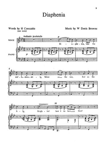 Six Songs: High Voice: Vocal  & Piano