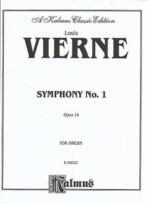 Symphony No. 1 Op. 14 For Organ