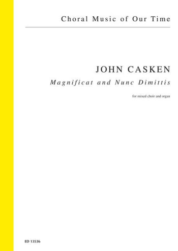 Casken: Magnificat And Nunc Dimittis: Vocal: SATB And Organ