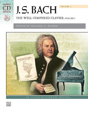 Well-Tempered Clavier Vol.1: Book & Cd: Piano (Alfred)