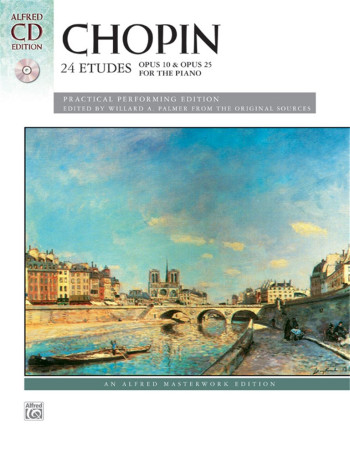 24 Etudes Op.10 & Op.25 Book & Cd: Piano (palmer) (Alfred)