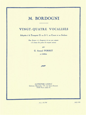 24 Vocalise: Trumpet Solo (Leduc)
