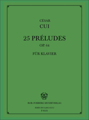 25 Preludes Op.64 Piano (Forberg)
