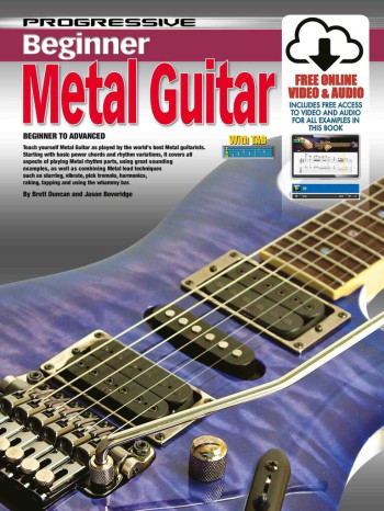 Progressive Beginner Metal Guitar: Book & Audio