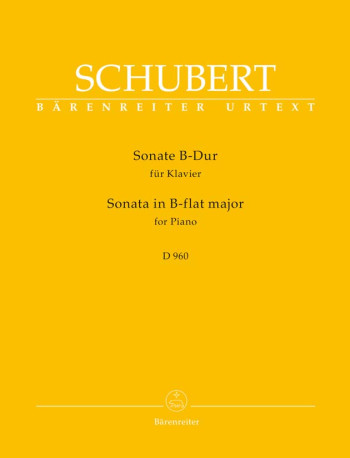 Sonata: Bb Major D960: Piano (Barenreiter)