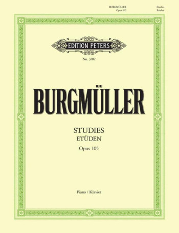 12 Brilliant & Melodious Etudes Op105: Piano (Peters)