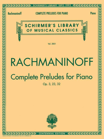 Compete Preludes: Piano (Schirmer)