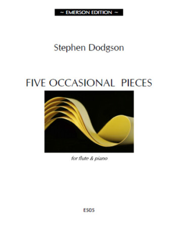 Five Occasional Pieces: Flute & Piano