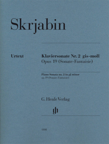Piano Sonata G# Minor No.2 Op.19: Piano Solo (Henle)