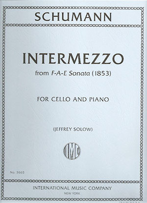 Intermezzo From F-A-E Sonata: Cello & Piano (International)