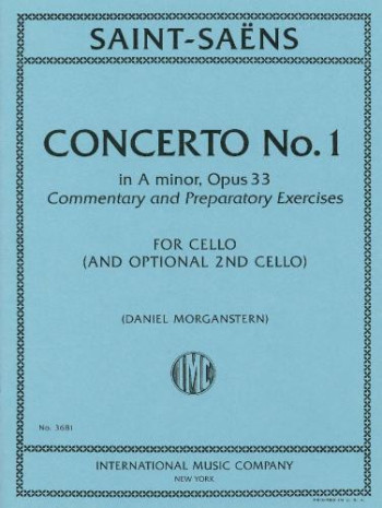 Concerto No.1 A Minor Op.33: Cello (International)