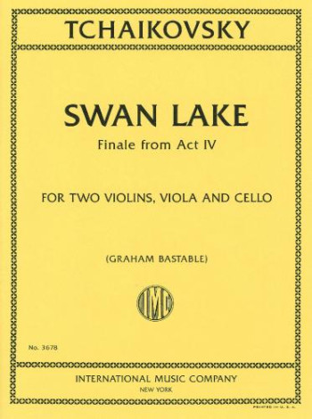 Finale From Act IV Swan Lake: Score & Parts 2 Violin Viola & Cello