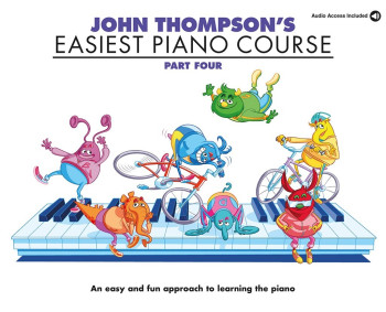 John Thompson's Easiest Piano Course Part 4 Book & Audio
