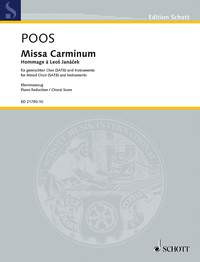 Missa Carminum: Vocal Score: Satb