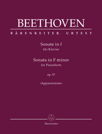 Piano Sonata F Minor Op.57 Appassionata (Barenreiter)