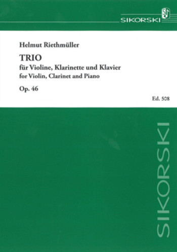 Trio Op 46 Clarinet Violin  (Sikorski)