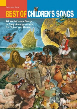 Best Of Childrens Songs: 40 Well Known Songs: Voice & Guitar (10 Pack