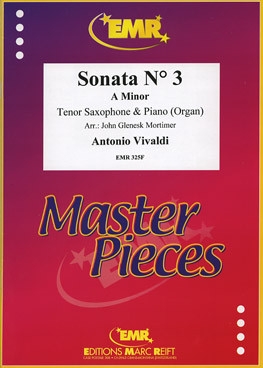 Sonata No 3 In A Minor: Tenor Saxophone & Piano