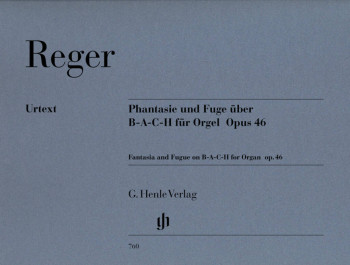 Fantasy & Fugue About BACH: Op46: Organ