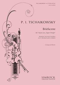 Letter Scene: From Eugene Onegin: Vocal And Piano