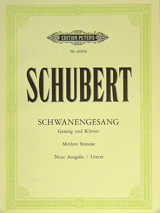 Schwengesang D957 Voice & Piano (Peters)