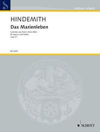 Das Marienleben, Op. 27: Soprano And Piano - German